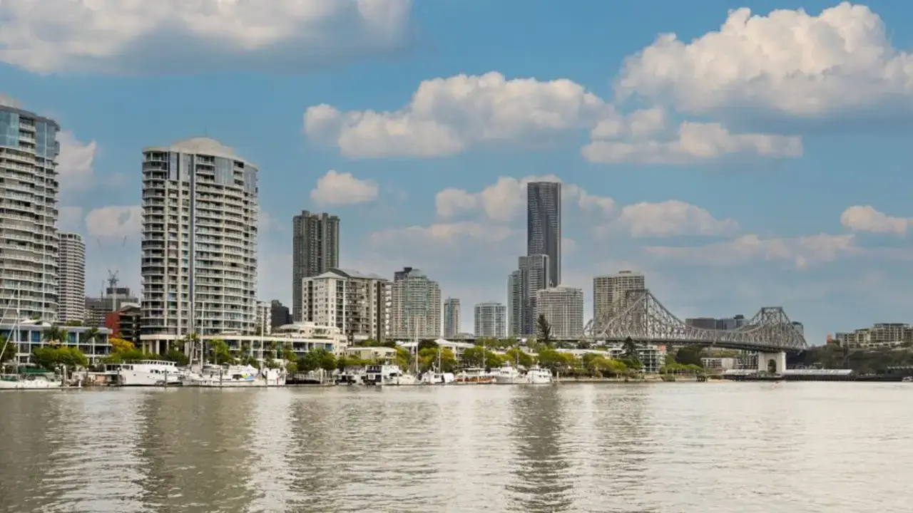 Brisbane city skyline